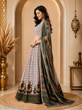 Women’s Traditional Dadiyan Print Lehenga Choli with Dupatta